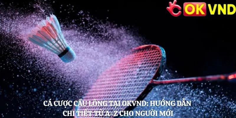 Cá cược cầu lông tại OKVND: Hướng dẫn chi tiết từ A-Z cho người mới
